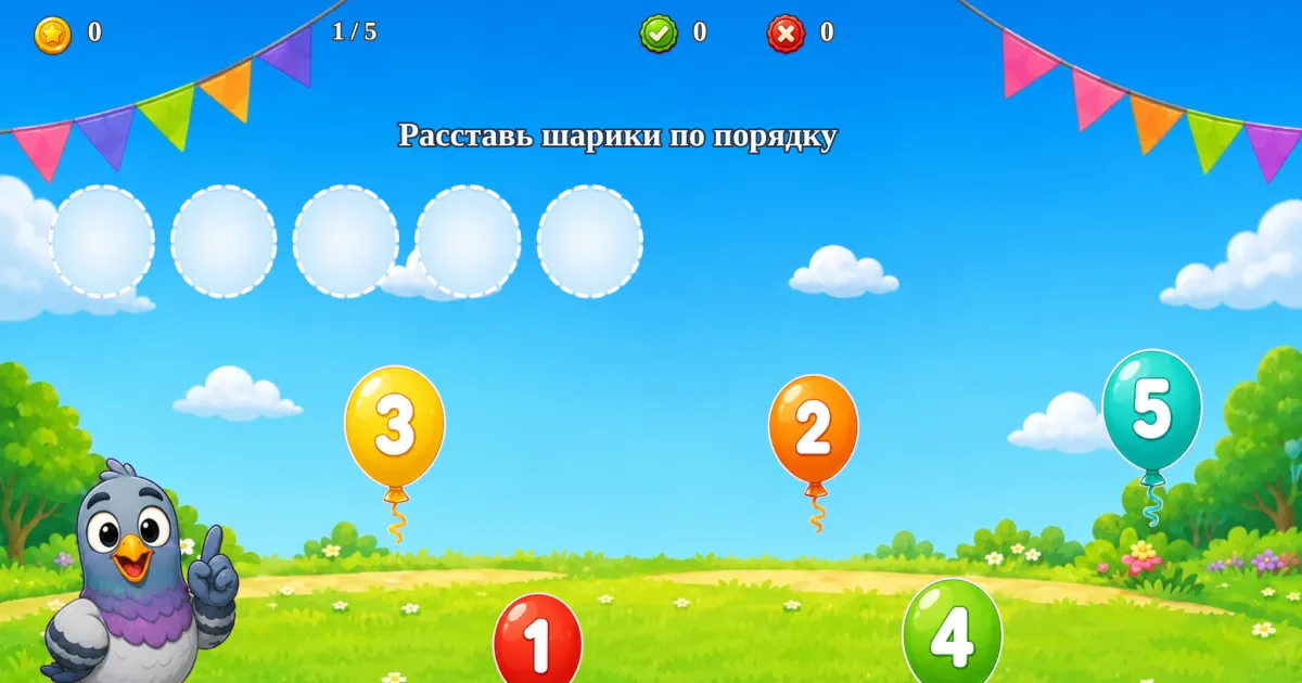 Считалочка с шариками