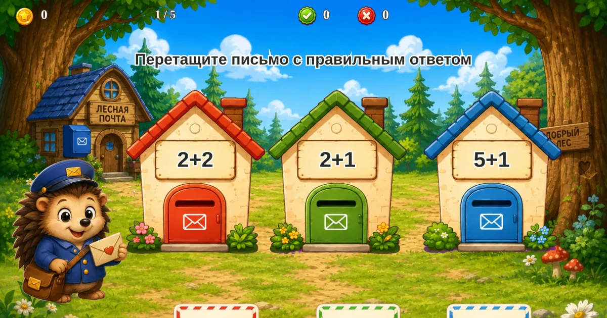 Доставь письмо